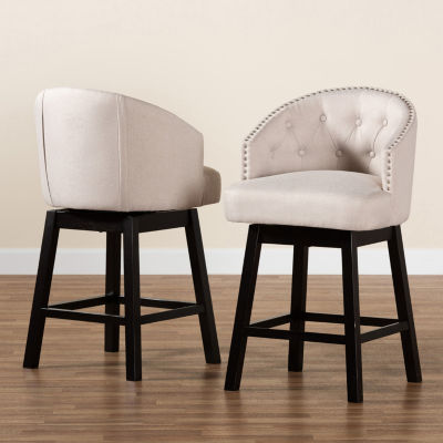 Theron 2-pc. Counter Height Bar Stool