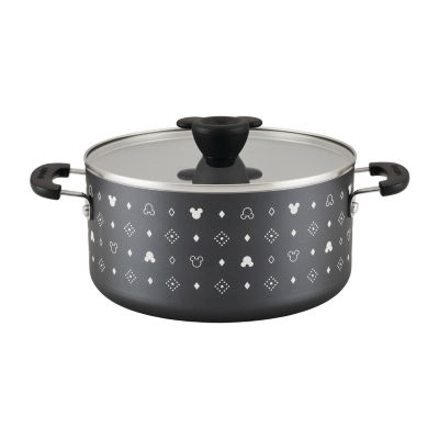 Farberware Disney Monochrome Ceramic 5.5-qt. Non-Stick Stockpot with Lid