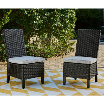 Signature Design by Ashley® Beachcroft  2-pc. Outdoor Side Chair with Nuvella Cushion

