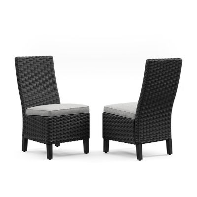 Signature Design by Ashley® Beachcroft  2-pc. Outdoor Side Chair with Nuvella Cushion

