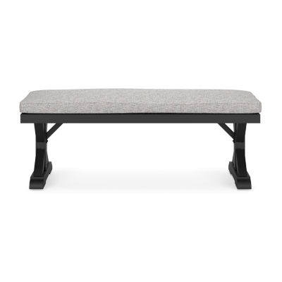 Signature Design by Ashley® Beachcroft Outdoor Bench with Nuvella Cushion
