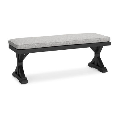 Signature Design by Ashley® Beachcroft Outdoor Bench with Nuvella Cushion
