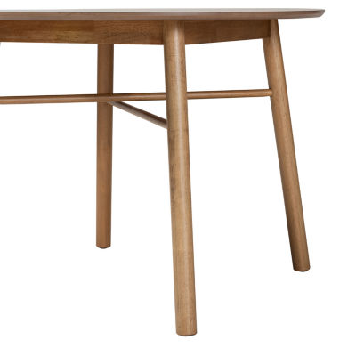 Denmark Round Wood-Top Dining Table