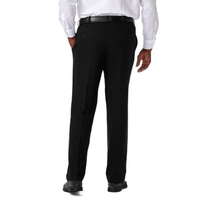 Haggar Cool 18 Pro Mens Classic Fit Big and Tall Flat Front Pant