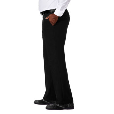 Haggar Cool 18 Pro Mens Classic Fit Big and Tall Flat Front Pant