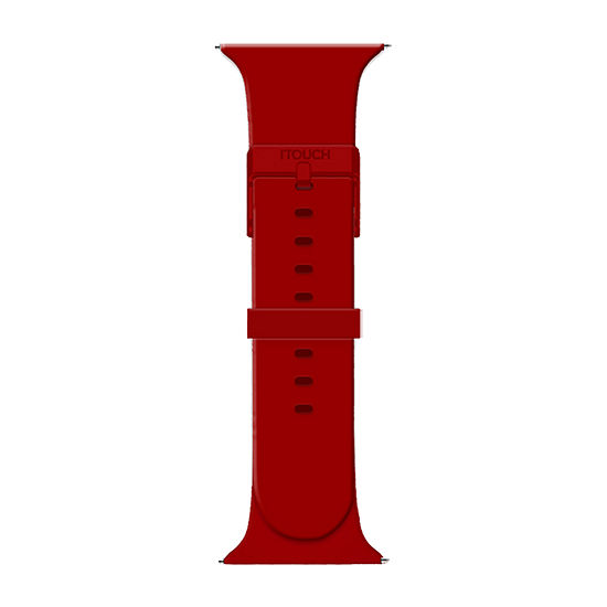 Itouch Sport Mens Red Watch Band Itspstrrub-033