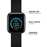 iTouch Air 3 for Men: Black Case with Black Strap Smartwatch (44mm) 500006B-4-51-G02