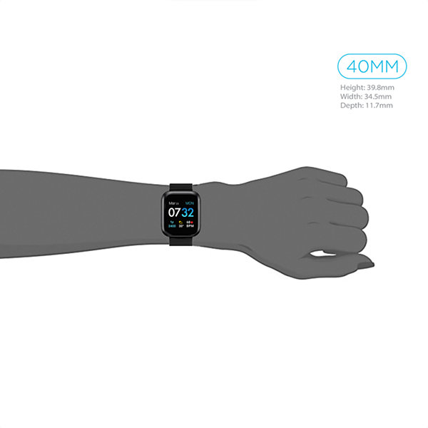 Air 3 Smart Watch Heart Rate Black Strap 40mm  500009B-0-51-G02