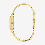 Citizen Womens Crystal Accent Gold Tone Stainless Steel Bracelet Watch Em0982-54e