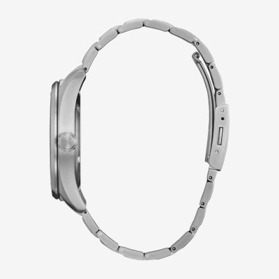 Citizen Garrison Mens Silver Tone Bracelet Watch Bm8560-53e