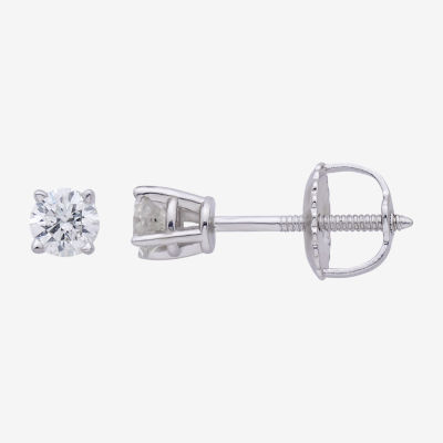 Premier Collection 1/4 CT. T.W. Mined Diamond Stud Earrings 14K Gold