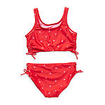 Thereabouts Little & Big Girls Floral Tankini Set