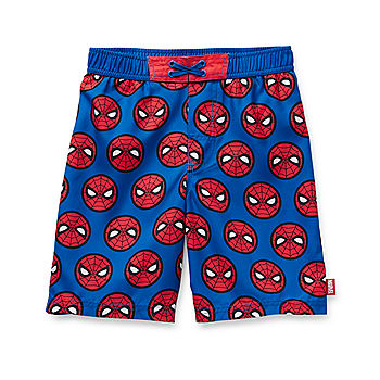 Marvel Spiderman Boys Shorts Set of 2 Jogger Shorts for Kids Sports Lounge 