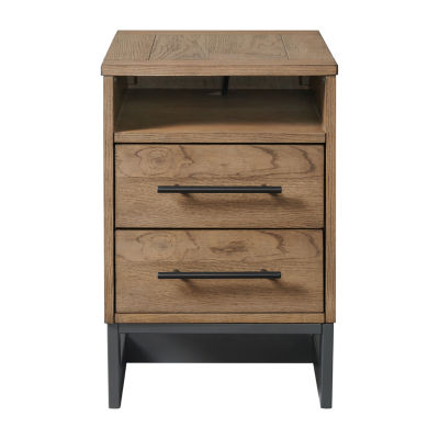 Eden 2-Drawer Chairside Table