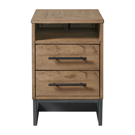 Eden 2-Drawer, One Size, Brown