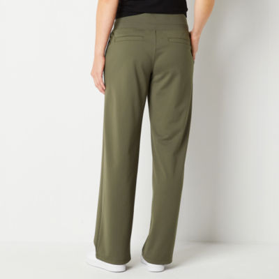 Stylus Womens High Rise Wide Leg Pant