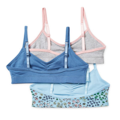 Thereabouts Girls 3-pc. Floral Bralette
