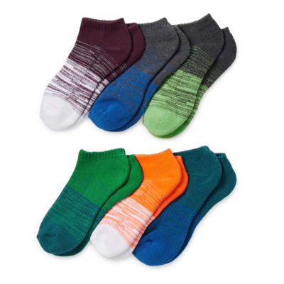 Xersion Big Boys 6 Pair Low Cut Socks