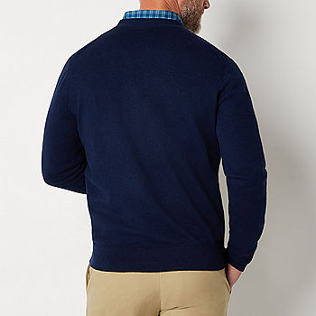 Men's Signature Shaker Stitch Sweater, Crewneck, Stripe