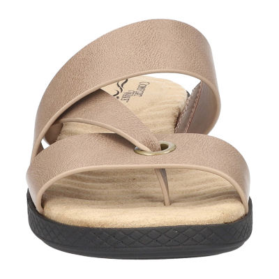Easy Street Womens Gulf Slide Sandals