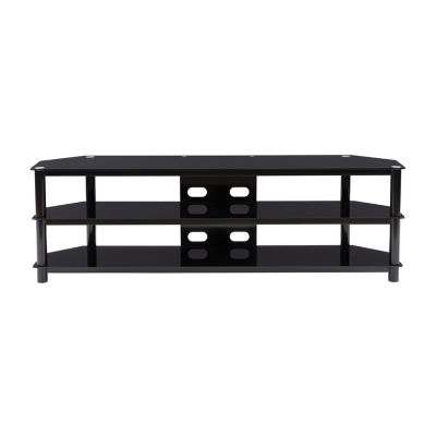 Corliving Travers TV Stand, Color Black JCPenney