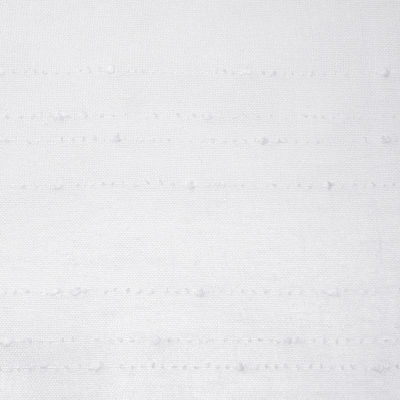 Clean Window Clean Window Textured Slub Stripe Rod Pocket Sheer Single Curtain Panel