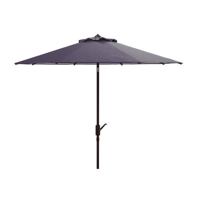 Athens Patio Collection Patio Umbrella, Color Navy White JCPenney