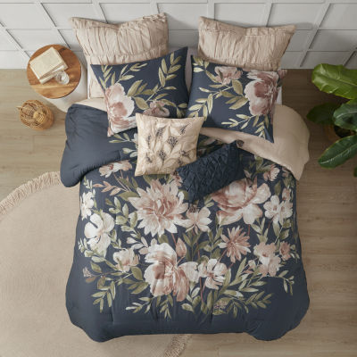 Madison Park Maia 8-pc. Floral Lightweight Comforter Set
