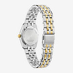 Citizen Corso Womens Two Tone Stainless Steel Bracelet Watch Ew2299-50a