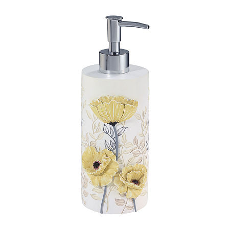 Avanti Marielle Soap Dispenser, One Size, Yellow