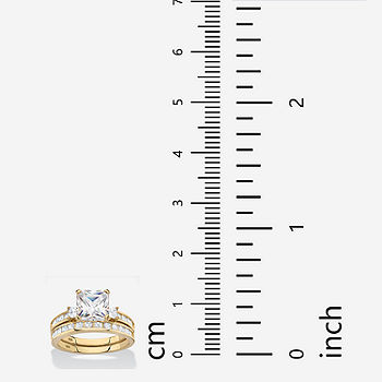 Diamond Number Charms | Womens Gold Jewelry 14kt Yellow Gold / 4 / Cubic Zirconia (cz)