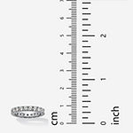 DiamonArt® 3.5MM 2 CT. T.W. White Cubic Zirconia Sterling Silver Round Band