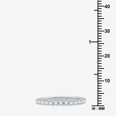 1/2 CT. T.W. Lab-Grown Diamond Wedding Band in 10K or 14K Gold.