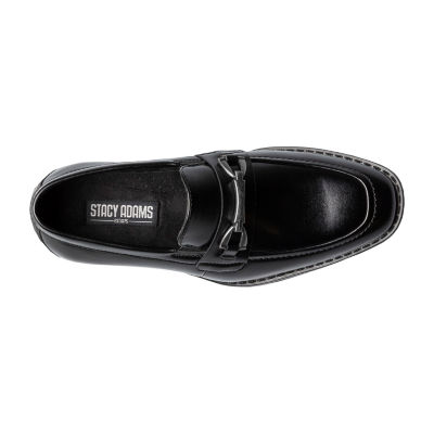 Stacy Adams Kaylor Boys Moc Closed Toe Slip-On Shoe