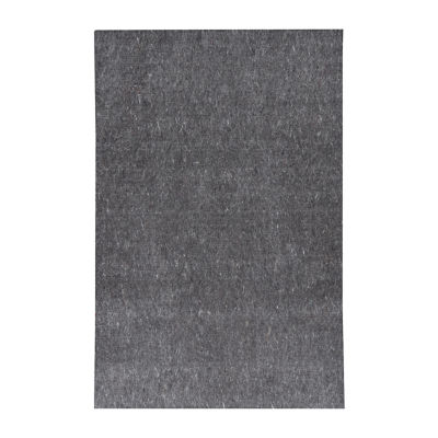 LINON UNDERLAY SOLID RECTANGULAR ACCENT RUG