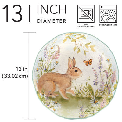 Certified International Easter Meadow Serving Bowl