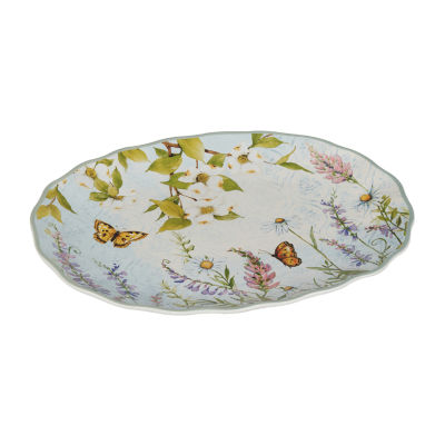 Certified International Easter Meadow Serving Platter