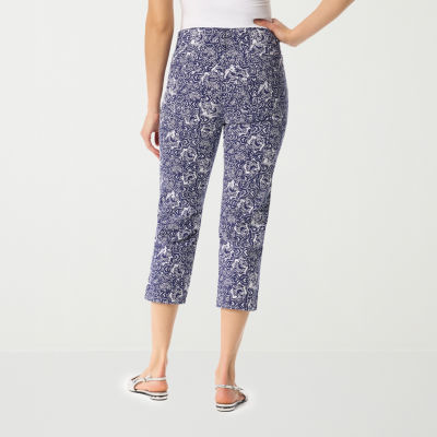 Gloria Vanderbilt Womens Straight High Rise Capri Pant