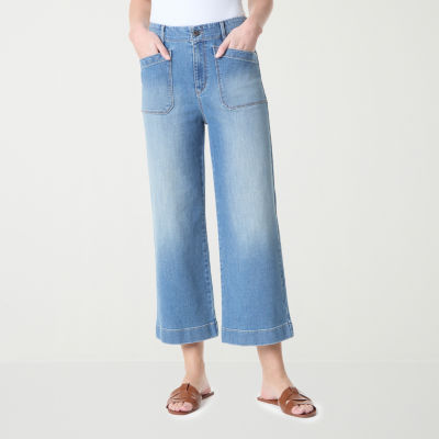 Gloria Vanderbilt Womens High Rise Modern Fit Cropped Pant