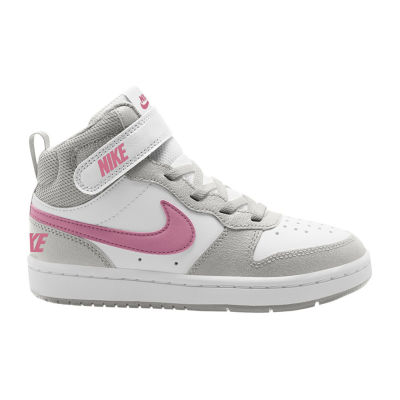 Nike Court Borough Mid 2 Little Kid Girls Sneakers