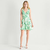 midi ivory dress Leila V-Neck Low Back Satin Midi Dress Ivory