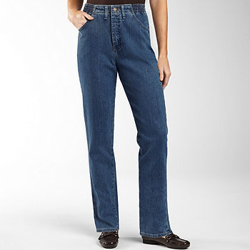 Lee® Womens Jeans, Side Elastic Petite