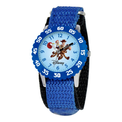 Disney Kids Woody and Jessie Easy-Read Fast Strap Watch