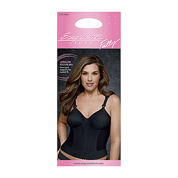 Exquisite Form® Women's FULLY Lace Wireless Back & Posture Support Bra with Front  Closure-5100565 - JCPenney