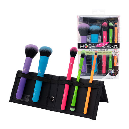 MODA Totally Electric Face 6pc Set, One Size, Multiple Colors