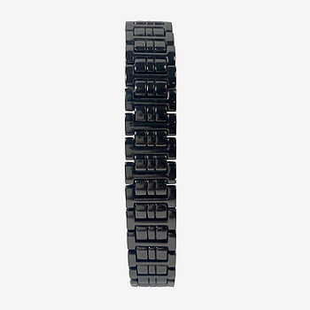 Geneva Mens Black Bracelet Watch Mac7132jc - JCPenney Geneva Mens Black Bracelet Watch Mac7132jc - JCPenney
