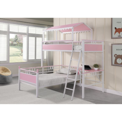 Alexia Twin Over Twin Kid's Bunk Bed