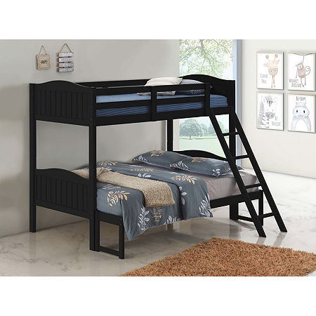 Arlo Kid's Bunk Bed, One Size, Black