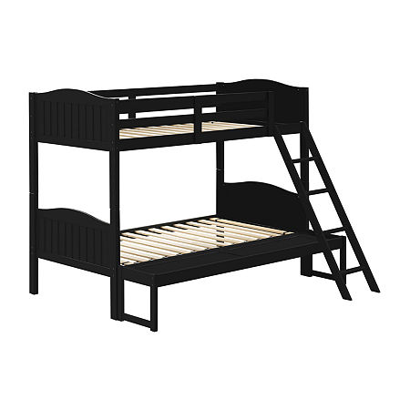 Arlo Kid's Bunk Bed, One Size, Black