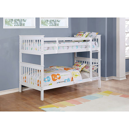 Chapman Kid's Bunk Bed, One Size, White